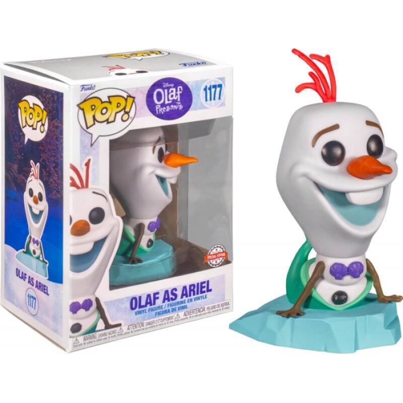 LA REINE DES NEIGES - POP Disney N° 1177 - Olaf en Ariel