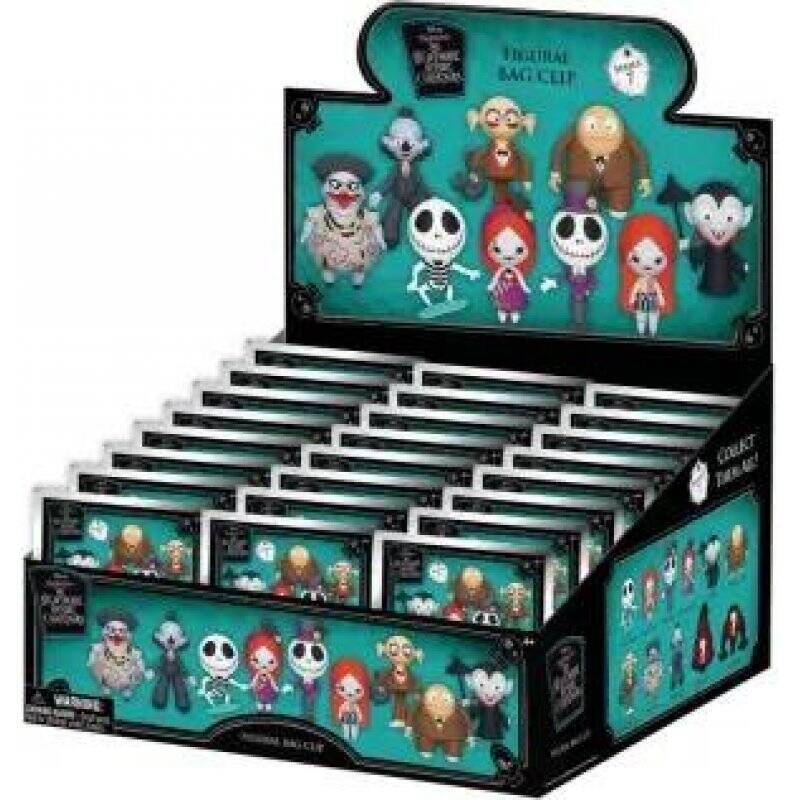 DISNEY - NBC Series 7 - 3D Foam Bag Clip (Display 24 Pcs)