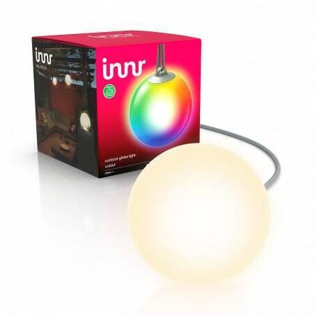 innr Outdoor Globe Light 370lm single gl