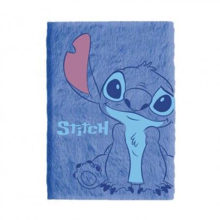 STITCH - Notebook Premium Fourrure - Format A5