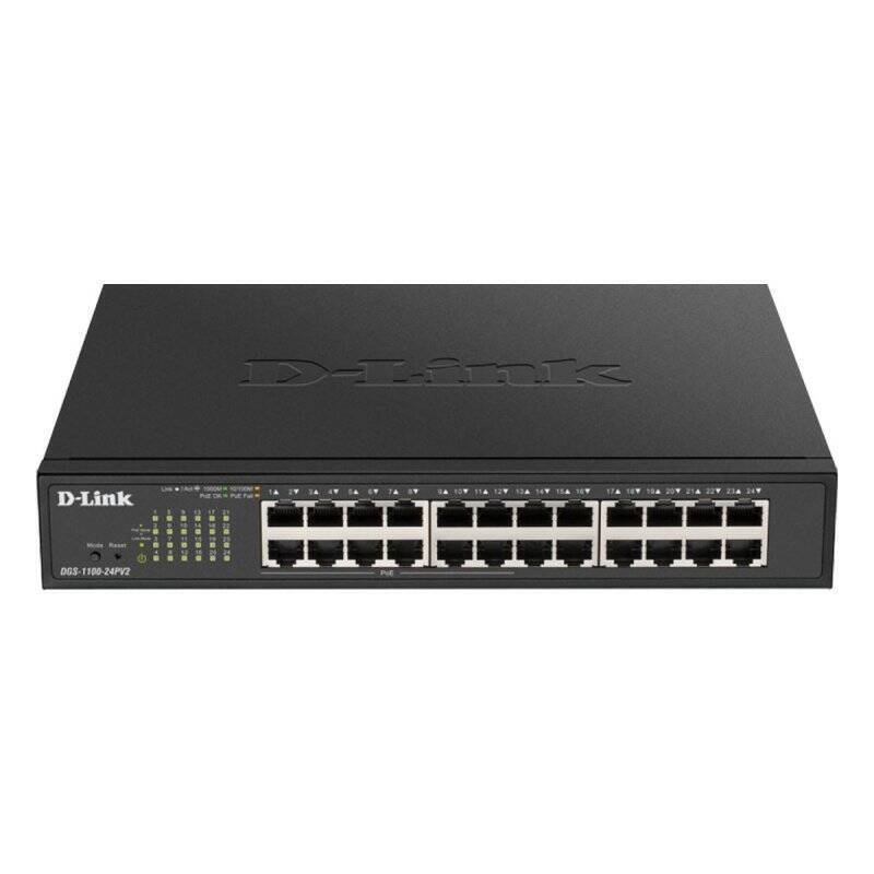 D-LINK 24-Port Layer2 PoE Smart Switch