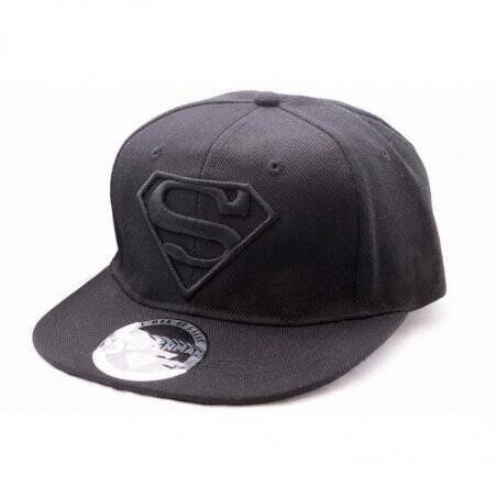 SUPERMAN - Casquette DC Comics Logo - Black/Black