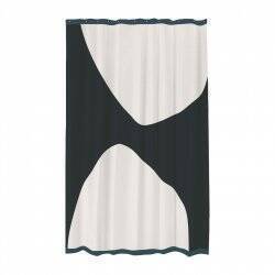 Mette Ditmer - Shower Curtain 150x200 cm - ROCk Black