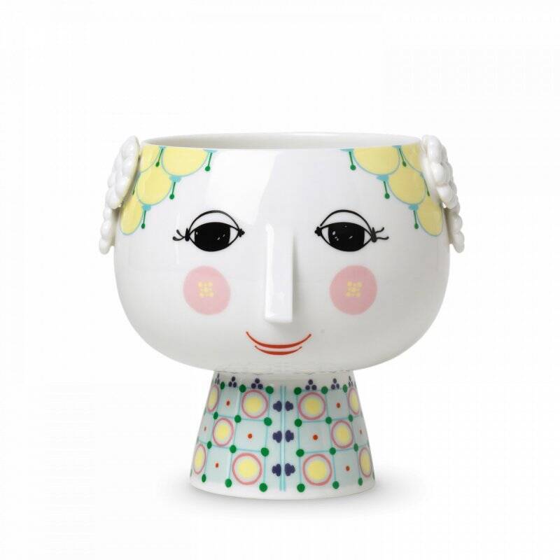 Bjørn Wiinblad - Eve Flowerpot - White (56512)