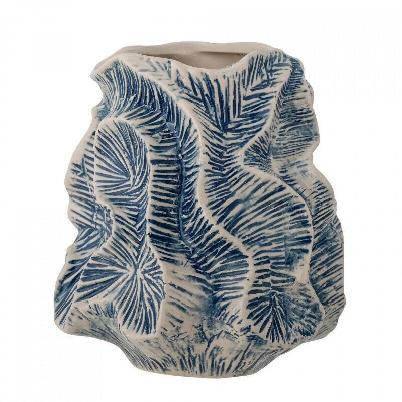 Bloomingville - Guxi Vase - Blue Stoneware (82057576)