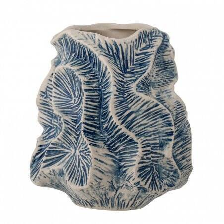Bloomingville - Guxi Vase - Blue Stoneware (82057576)