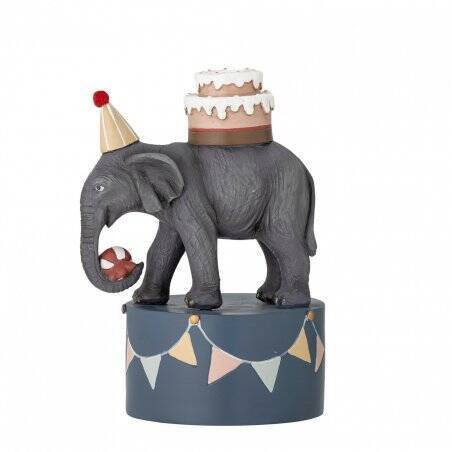 Bloomingville MINI - Elephant Flor Candlestick - Grey (82054474)