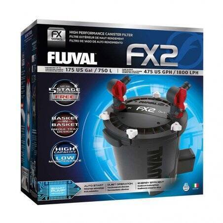 FLUVAL - Canister Filter Fx2 1800L/H 27W For Aquariums   750L - (126.4520)