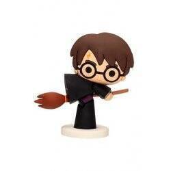 HARRY POTTER - Mini Figurine Caoutchouc 6cm - Harry sur Nimbus