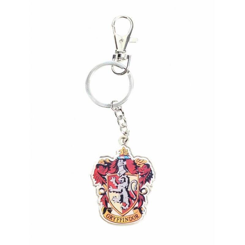 HARRY POTTER - Bouclier Gryffondor - Porte-clé métal "11x18x1cm"