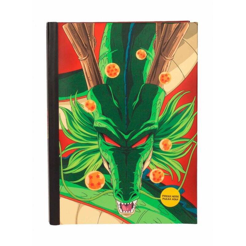 CARNET LUMINEUX DBZ - SHENRON