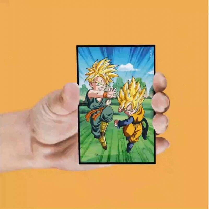 DRAGON BALL Z - Personnages - Set de 4 Magnet Lenticulaire