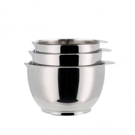 STOCK1 - Rosti - Margrethe bowl - Set of 3 - Steel (23921)