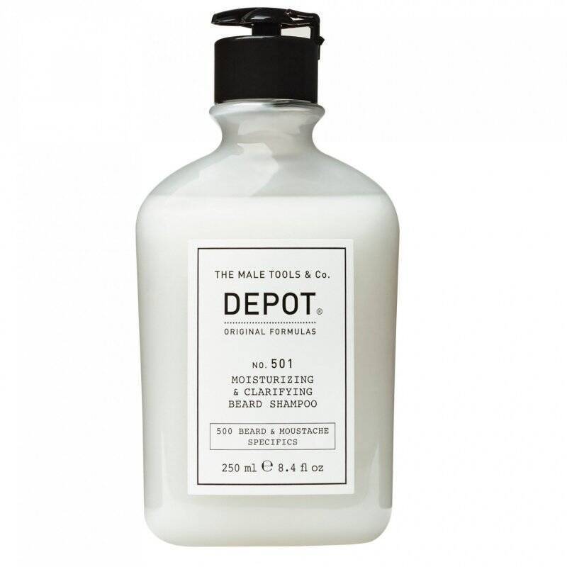 Depot - No. 501 Moisturizing & Clarifying Beard Shampoo 250 ml
