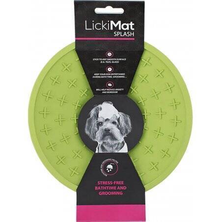 LICKI MAT - Dog Bowl Splash Green 19Cm - (645.5326)