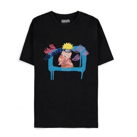 NARUTO - Graffiti Square - T-shirt Homme (XXL)