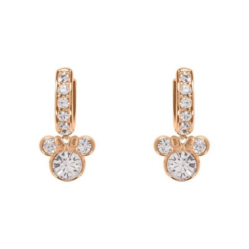 MINNIE -Set Maman & Fille- Collier + Boucles en Laiton Plaqué Argent