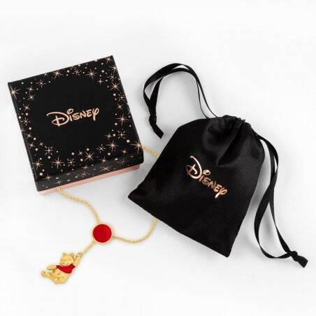 WINNIE L'OURSON - Ballon - Collier en Laiton Plaqué