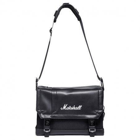 STOCKICX121-Sac À Bandoulière Messenger Noir Et Blanc Marshall