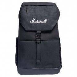 STOCKICX152-Sac À Dos Ruckstack Marshall - Contenance 28 Litres - Noir Et Logo Blanc Marshall