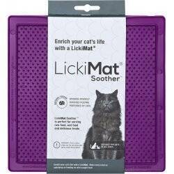 LICKI MAT - Cat Soother Purple 20X20Cm - (785.5344)