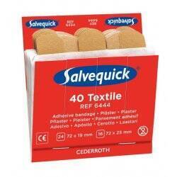 Salvequick - Textile Plaster - 2 sizes - 40 pcs