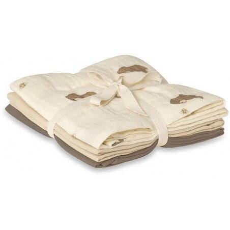 That's Mine - Muslin cloth 3-Pack - Bees and Bears