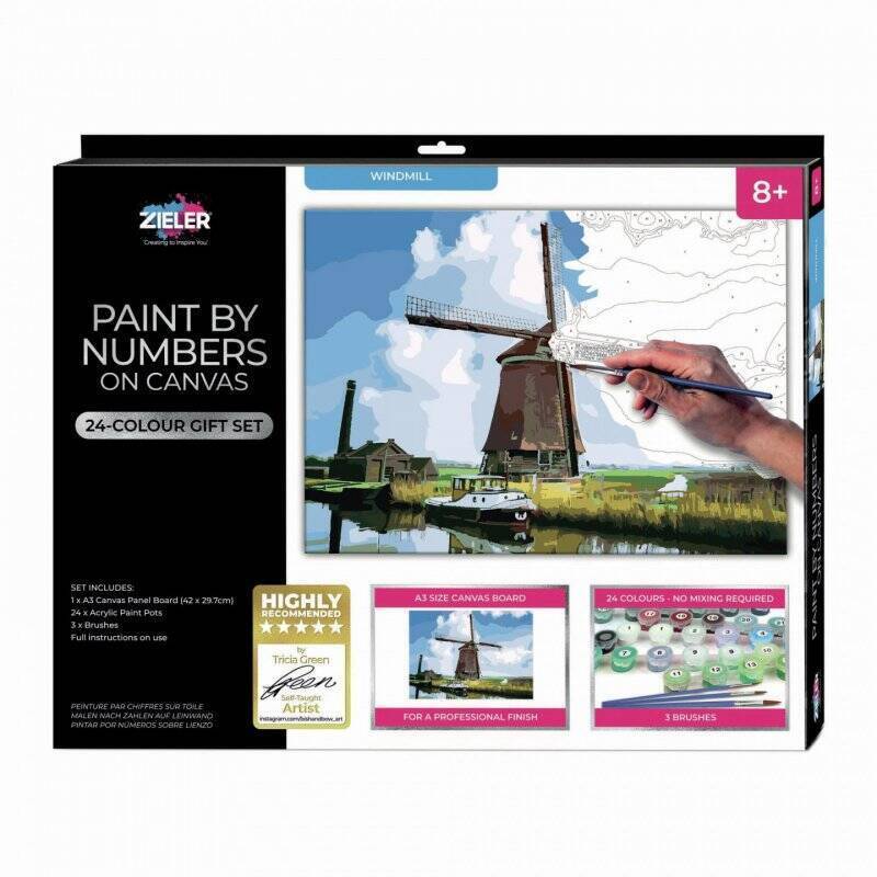 Zieler - Paint By Numbers - Windmill (609299443)