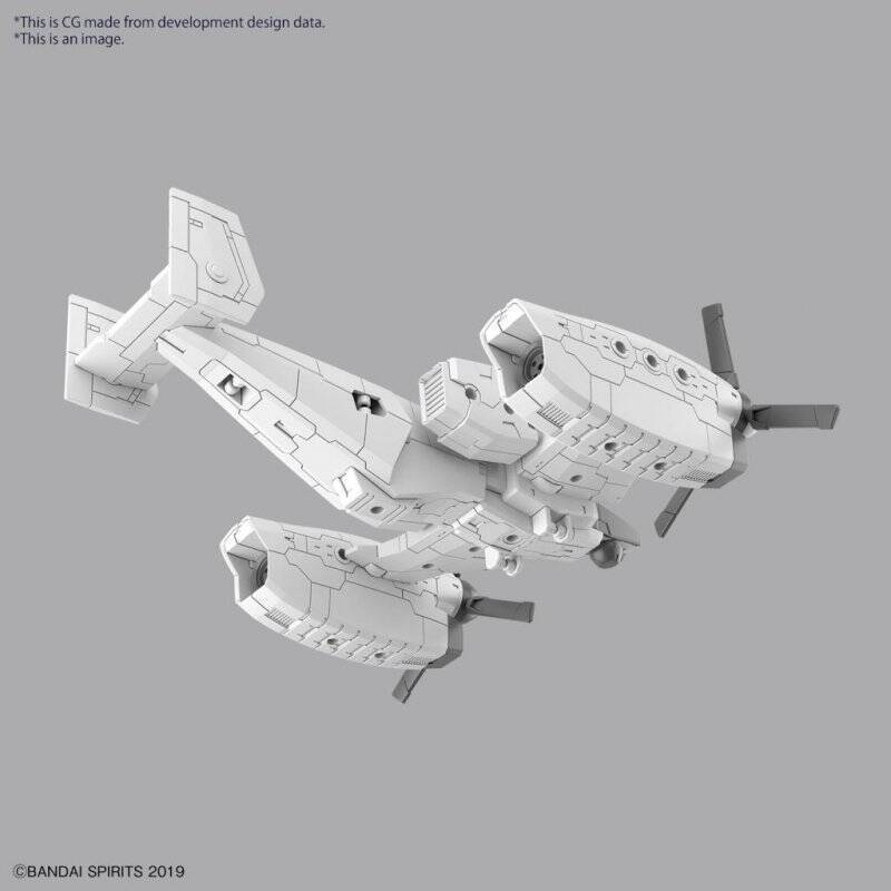 30MM - 1/144 Extended Armament Vehicle (TILT ROTOR Ver.) - Model Kit