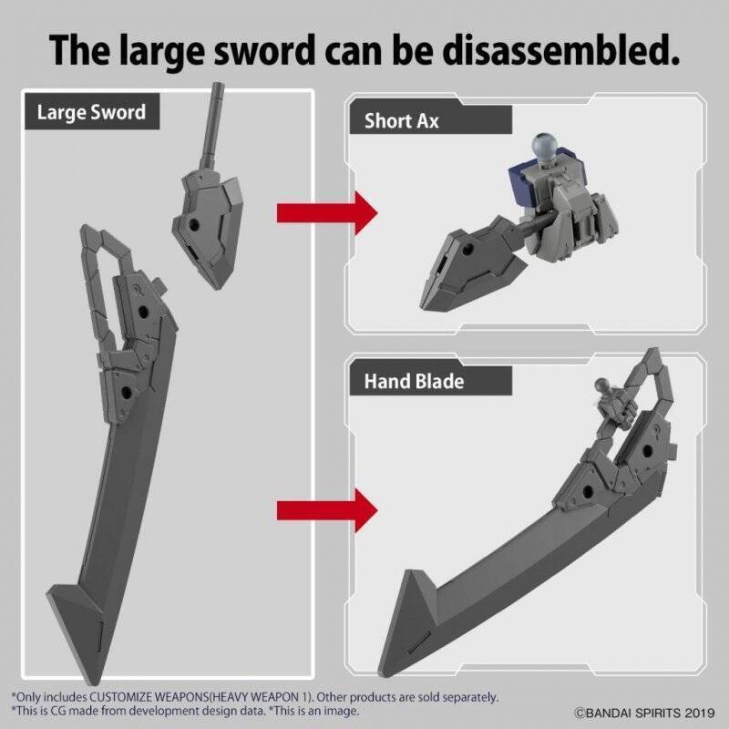 30MM - Customize Weapons (Heavy Weapon 1) - Model Kit