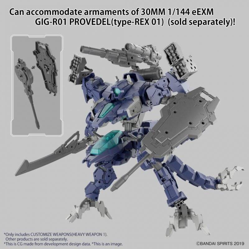 30MM - Customize Weapons (Heavy Weapon 1) - Model Kit