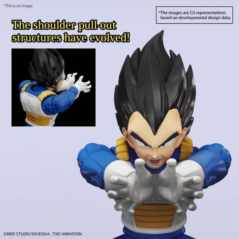 STOCKINK1-DRAGON BALL - Figure-rise Standard Vegeta (NEW SPEC Ver.) - Model Kit