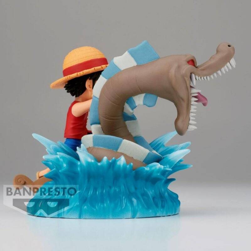 ONE PIECE - Monkey.D.Luffy - Figurine WCF-Log Stories 7cm