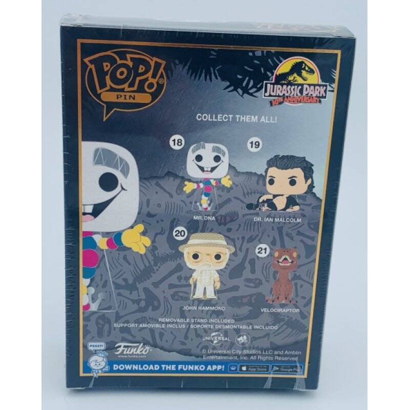 JURASSIC PARK - Pop Large Enamel Pin N° 18 - Mr. ADN