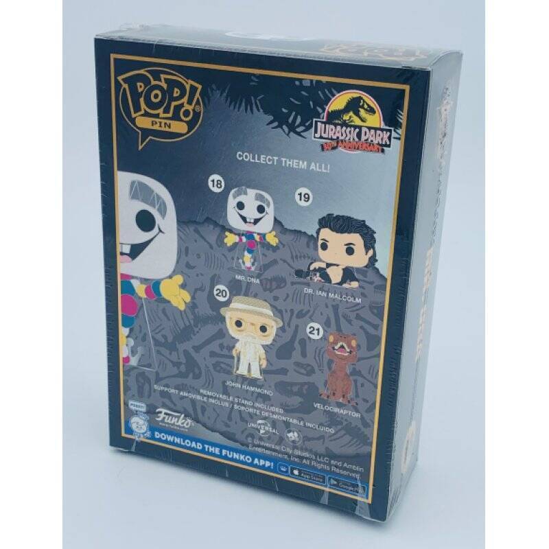 JURASSIC PARK - Pop Large Enamel Pin N° 18 - Mr. ADN