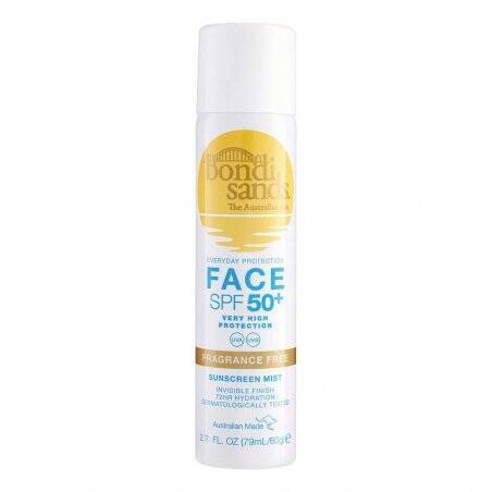 Bondi Sands- SPF 50+ Fragrance Free Face Mist 79 ml