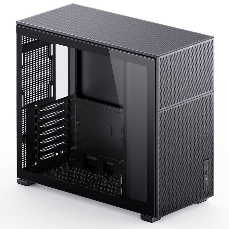 Jonsbo D41 MESH ATX Gehäuse, Tempered Glass - schwarz