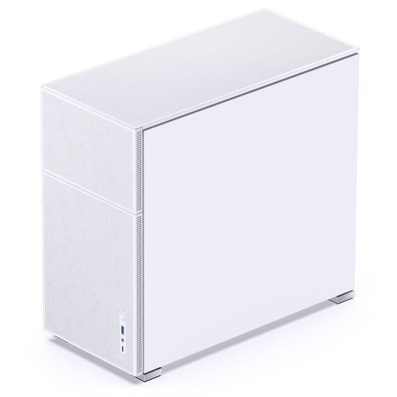Jonsbo D41 MESH ATX Gehäuse, Tempered Glass - weiß