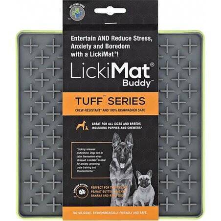 LICKI MAT - Dog Bowl Buddy Tuff Green 20Cm - (645.5452)