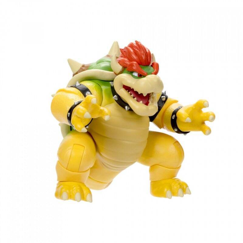 Super Mario Movie - Fire Breathing Bowser Figure (18 cm) (423124)