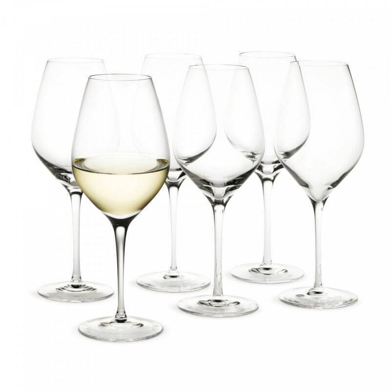 Holmegaard - Cabernet White wine glass 36 cl- Box of 6