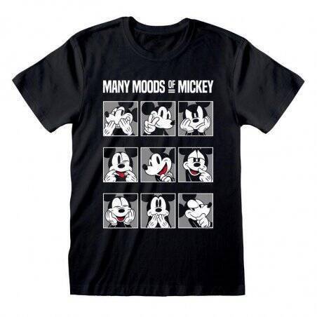 MICKEY ET AMIS - Many Moods of Mickey - T-Shirt Homme (S)