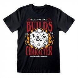DONJONS ET DRAGONS - Builds Character - T-Shirt Homme (L)