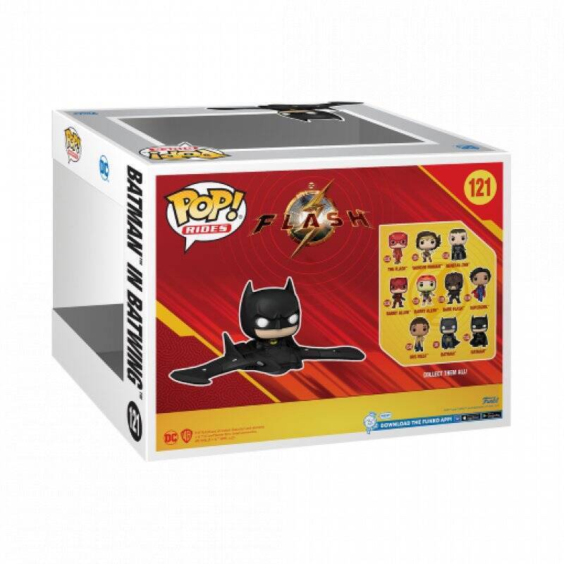 FLASH MOVIE - POP Ride Super DLX N° 121 - Batman dans la Batwing