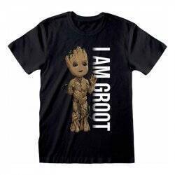 T-SHIRT I AM GROOT PROFIL XL