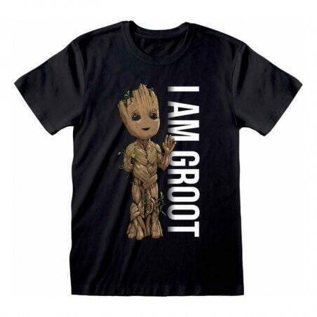 T-SHIRT I AM GROOT PROFIL XL