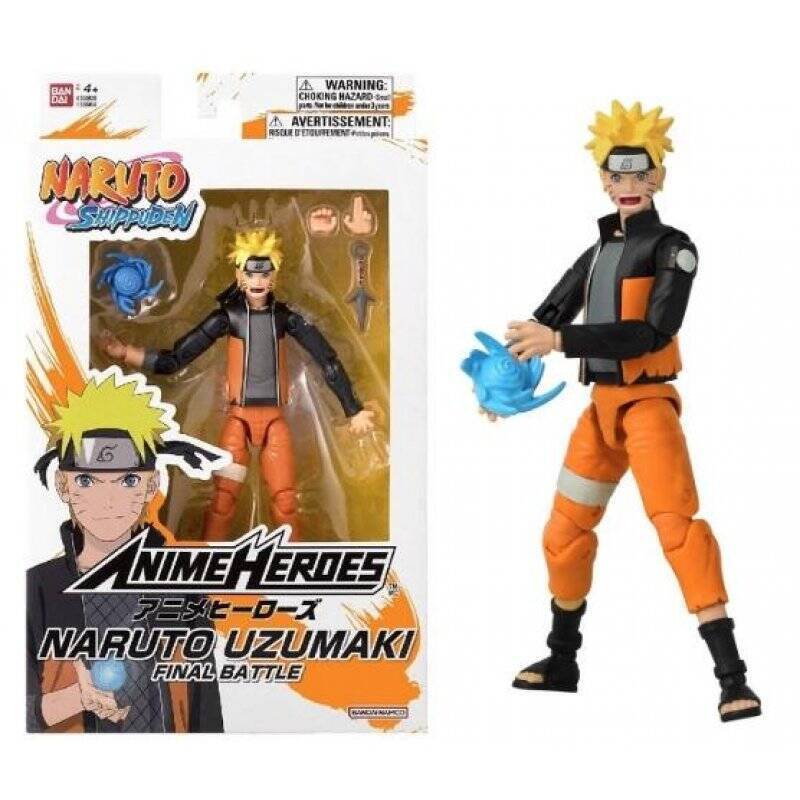 NARUTO - Naruto "Final Battle" - Figurine Anime Heroes 17cm