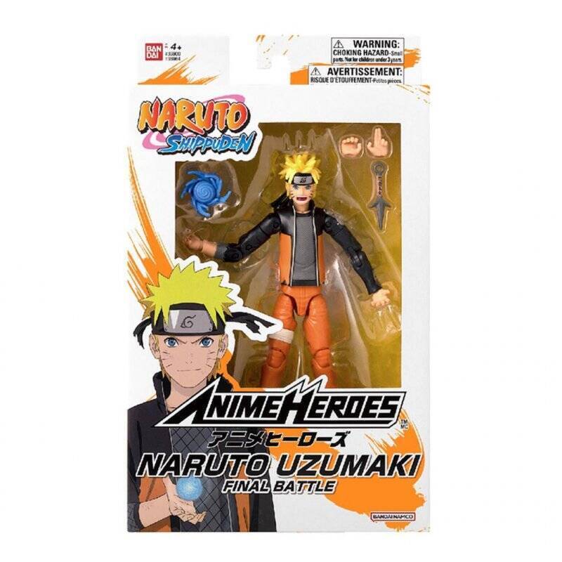 NARUTO - Naruto "Final Battle" - Figurine Anime Heroes 17cm