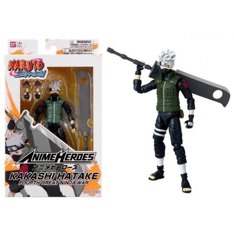 NARUTO -Kakasi Fourth Great Ninja War 8th Wave -Fig. Anime Heroes 17cm