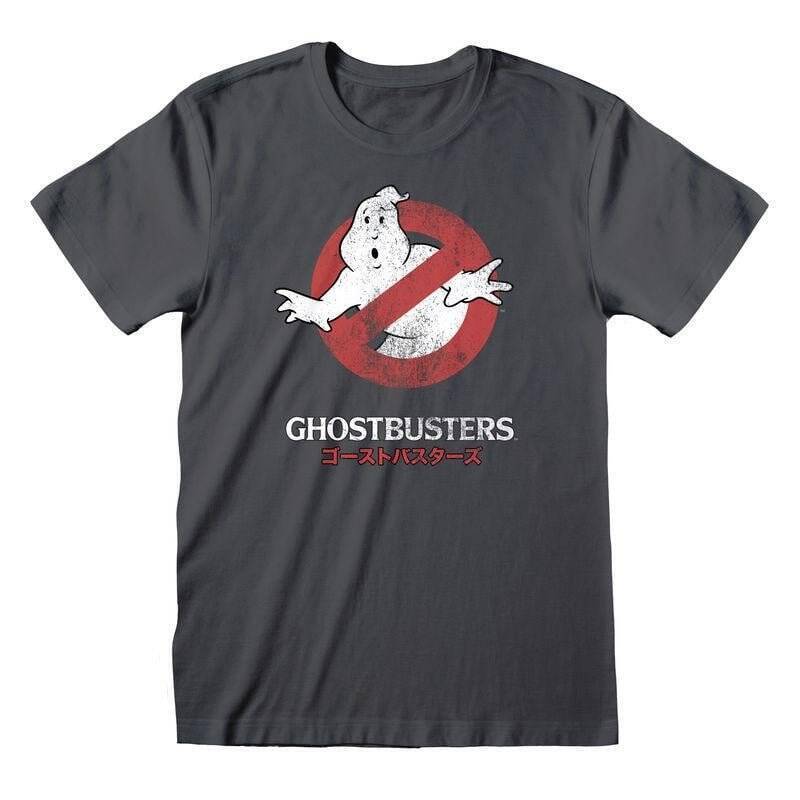 GHOSTBUSTERS - Logo Texte Japonais - T-Shirt Unisex (XL)